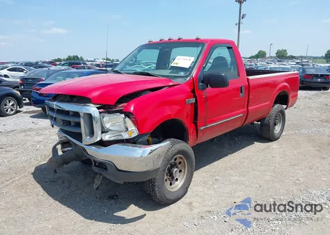 2000 Ford F-350 Lariat/Xl/Xlt из США, поврежденный, VIN 1FTSF31F9YEC62108